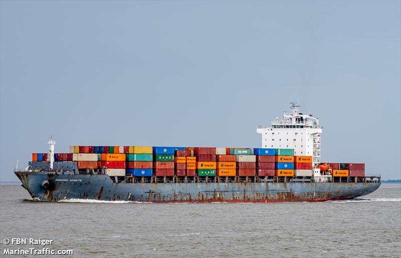 gerhard schulte (Container Ship) - IMO 9328481, MMSI 477214400, Call Sign VRBY5 under the flag of Hong Kong