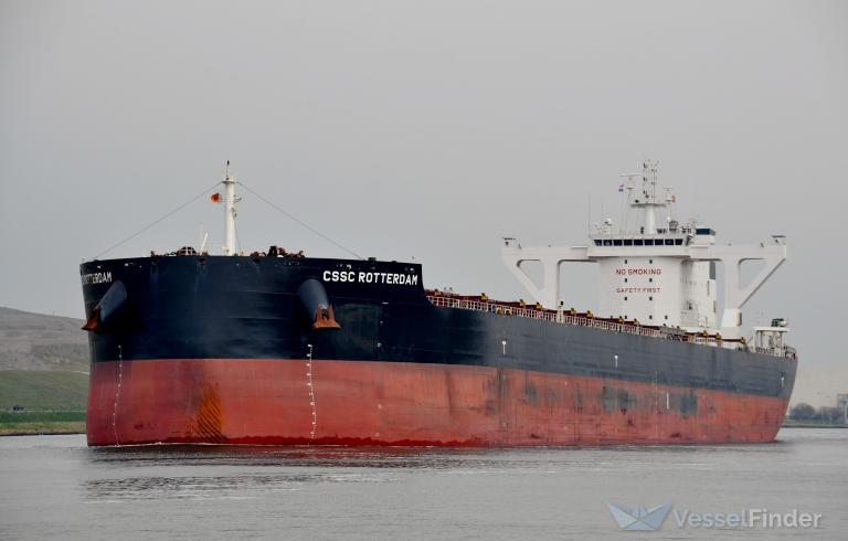 cssc rotterdam (Bulk Carrier) - IMO 9853905, MMSI 477625800, Call Sign VRTO3 under the flag of Hong Kong