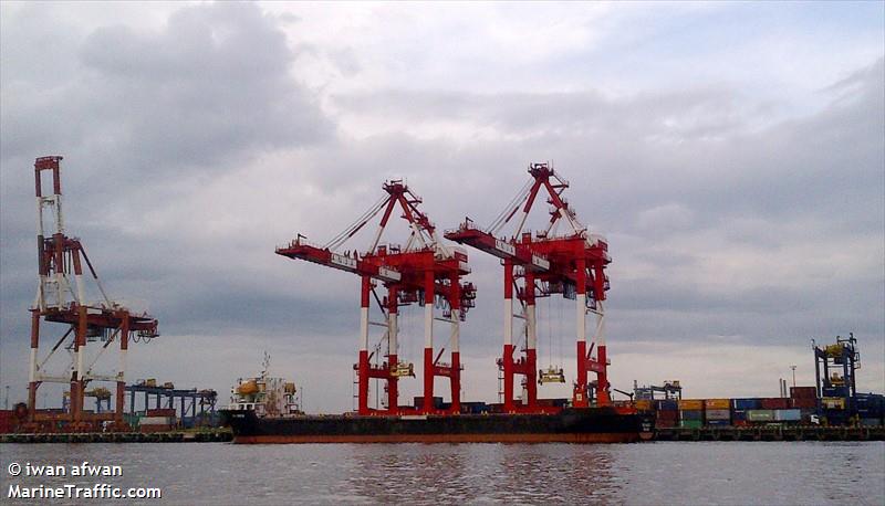icon corintus (Container Ship) - IMO , MMSI 525003263, Call Sign YBFU under the flag of Indonesia