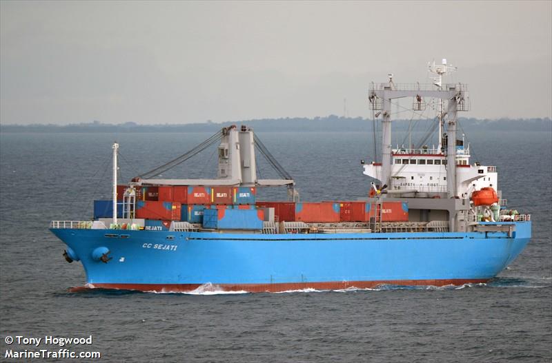 mv.cc sejati- (General Cargo Ship) - IMO 9170937, MMSI 525019614, Call Sign POPB under the flag of Indonesia