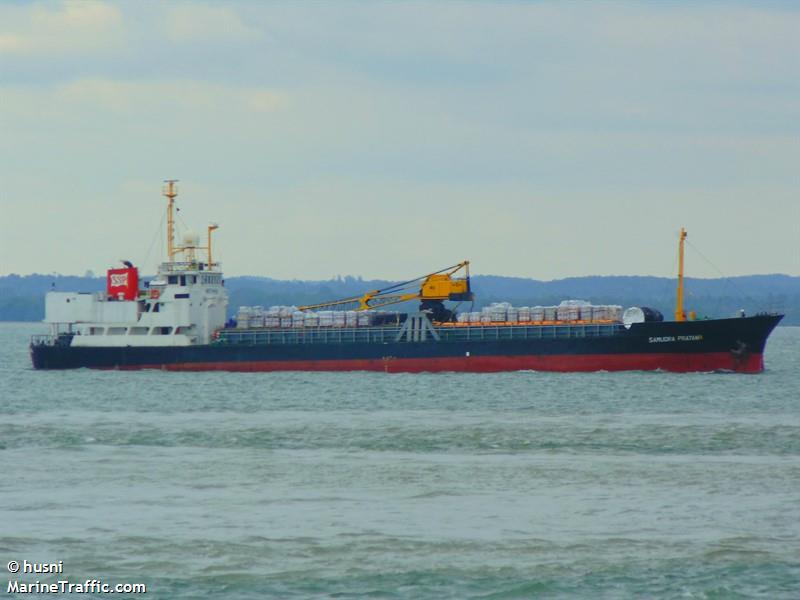 samudra pratama (General Cargo Ship) - IMO 7209899, MMSI 525707077, Call Sign YFMD under the flag of Indonesia