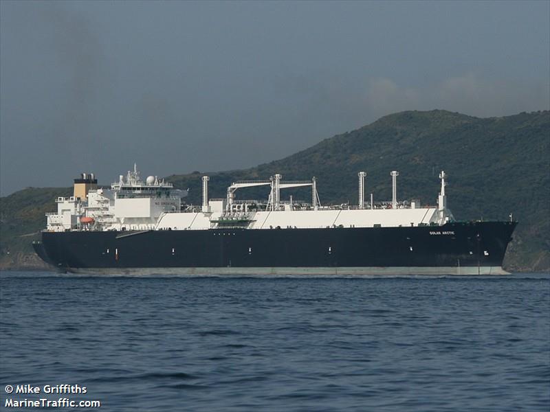 golar arctic (LNG Tanker) - IMO 9253105, MMSI 538002656, Call Sign V7KP4 under the flag of Marshall Islands