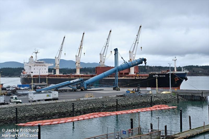 beks sezin (Bulk Carrier) - IMO 9478755, MMSI 538004658, Call Sign V7YH2 under the flag of Marshall Islands