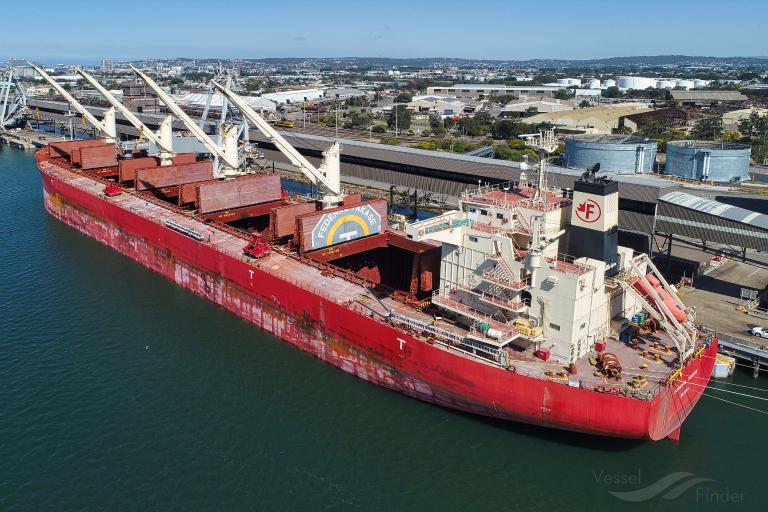 federal takase (Bulk Carrier) - IMO 9658989, MMSI 538006467, Call Sign V7NJ9 under the flag of Marshall Islands