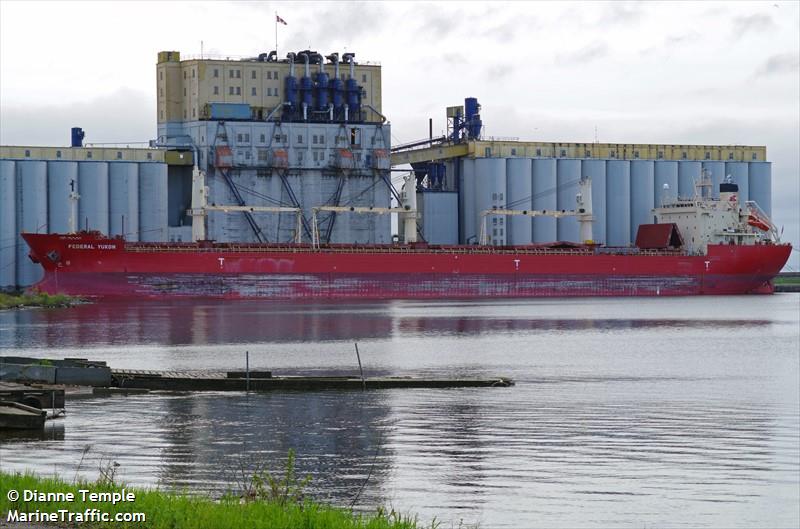 federal yukon (Bulk Carrier) - IMO 9205897, MMSI 538006787, Call Sign V7RG8 under the flag of Marshall Islands