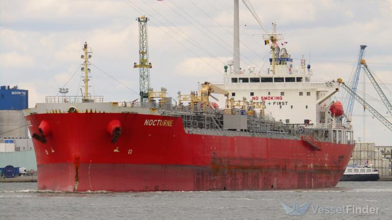 nocturne (Chemical/Oil Products Tanker) - IMO 9804863, MMSI 538008724, Call Sign V7A2695 under the flag of Marshall Islands