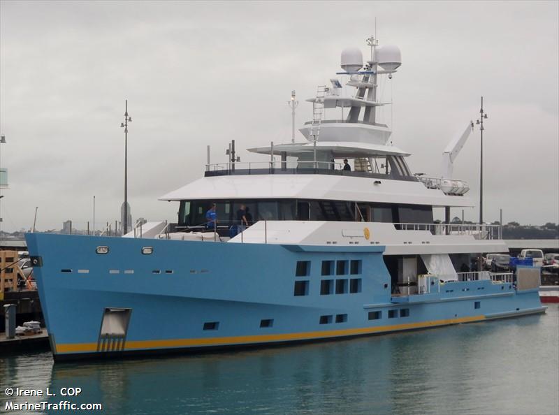 my chirundos (Yacht) - IMO 9599705, MMSI 538071065, Call Sign V7LY8 under the flag of Marshall Islands