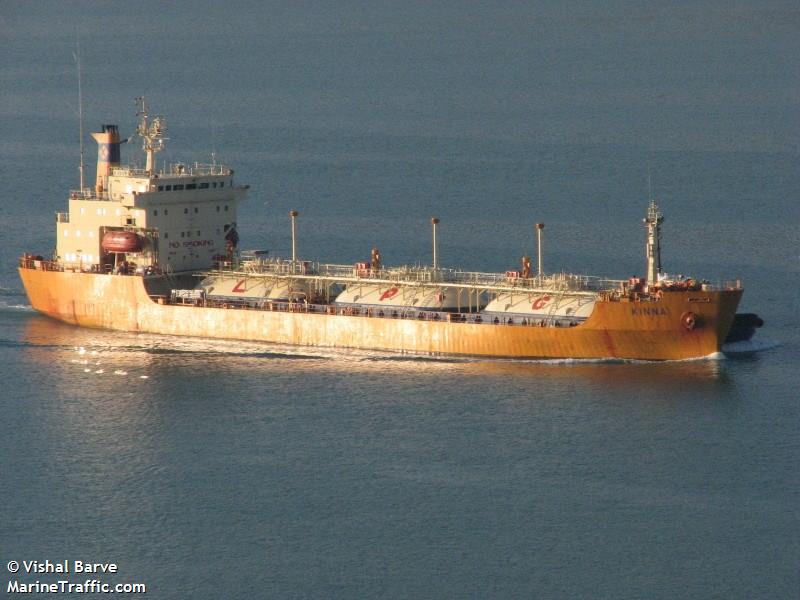 senna 4 (LPG Tanker) - IMO 8717934, MMSI 567413000, Call Sign HSB4532 under the flag of Thailand