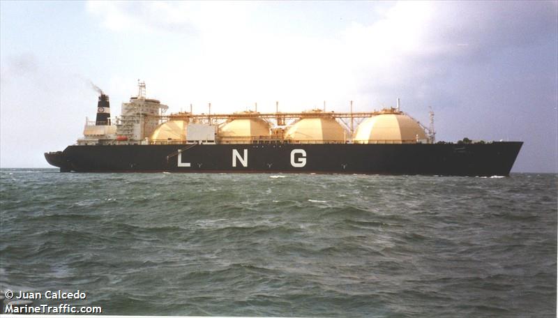 alhamra (LNG Tanker) - IMO 9074640, MMSI 636010544, Call Sign ELTL9 under the flag of Liberia