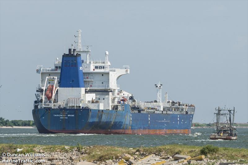 tavrichesky bridge (Oil Products Tanker) - IMO 9292060, MMSI 636012908, Call Sign A8IZ6 under the flag of Liberia