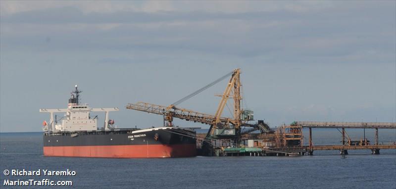 ocean prometheus (Bulk Carrier) - IMO 9336957, MMSI 636013318, Call Sign A8MC4 under the flag of Liberia