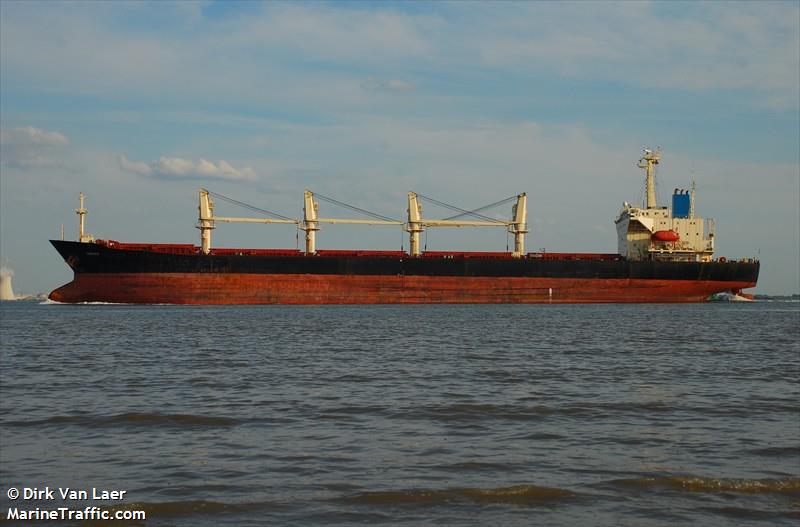 samanta (Bulk Carrier) - IMO 9000297, MMSI 636013792, Call Sign A8PL4 under the flag of Liberia