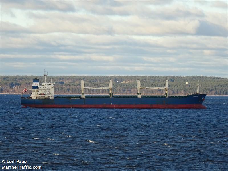 eurosky (Bulk Carrier) - IMO 9546215, MMSI 636015201, Call Sign A8ZF9 under the flag of Liberia