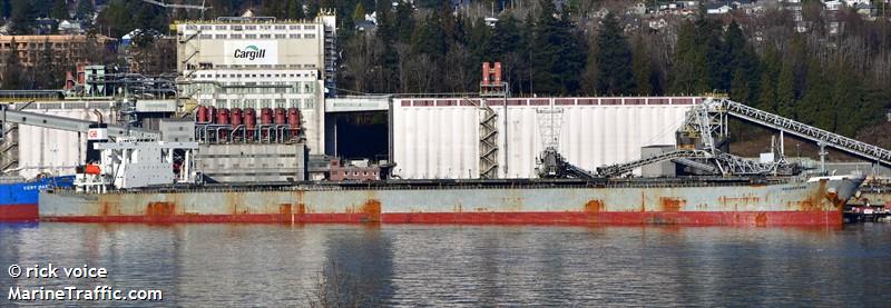 aquakatana (Bulk Carrier) - IMO 9333797, MMSI 636018041, Call Sign D5NX5 under the flag of Liberia