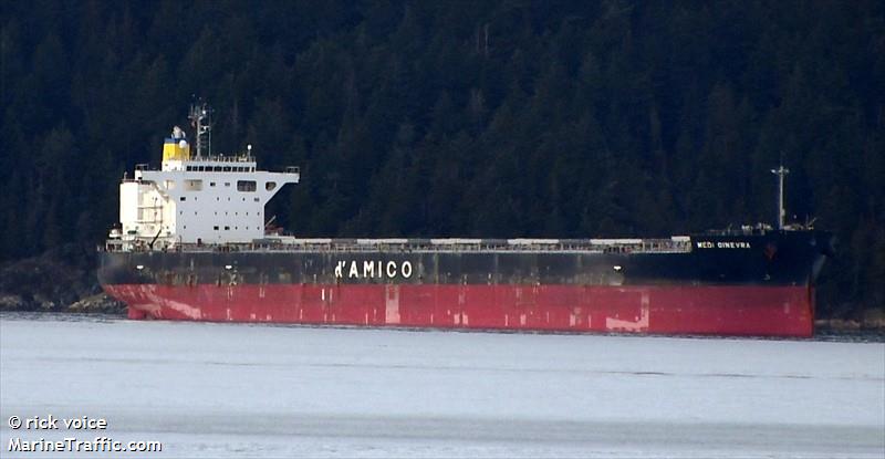 medi ginevra (Bulk Carrier) - IMO 9815939, MMSI 636018518, Call Sign D5QB3 under the flag of Liberia