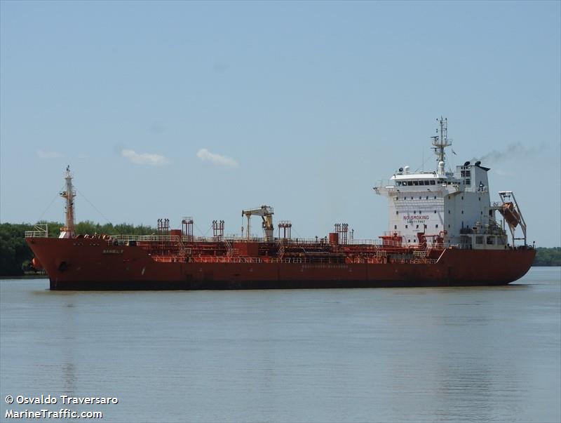 daniel f (Chemical/Oil Products Tanker) - IMO 9388223, MMSI 701125000, Call Sign LW3618 under the flag of Argentina