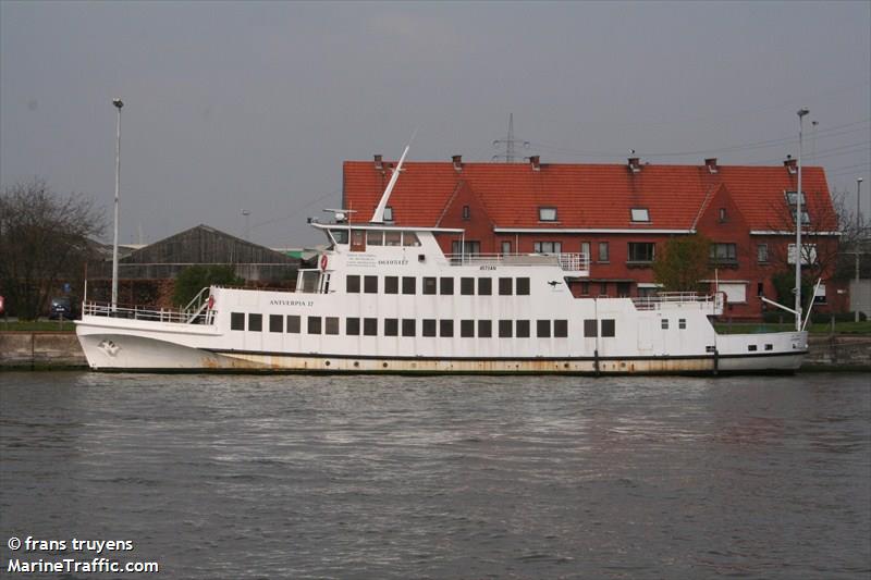 antverpia (Passenger ship) - IMO , MMSI 205260590, Call Sign OT2605 under the flag of Belgium