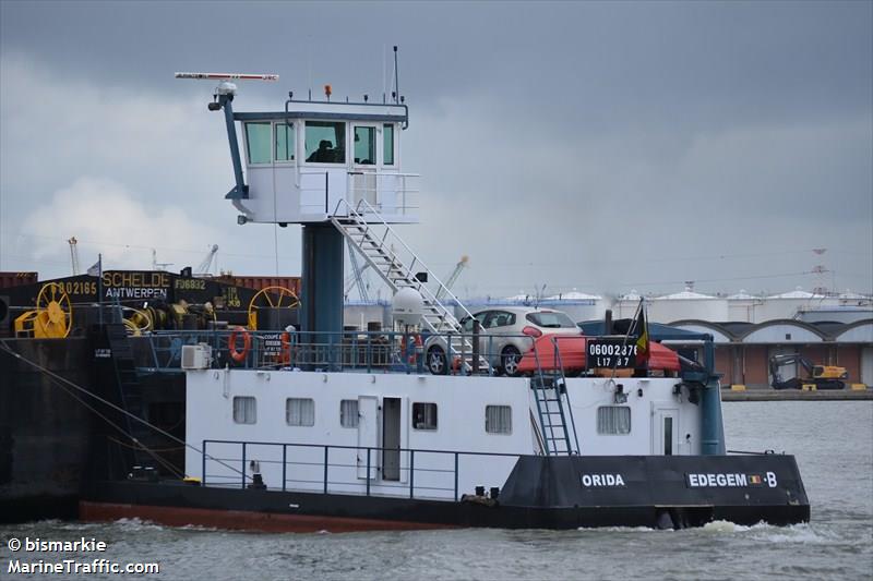 orida (Cargo ship) - IMO , MMSI 205505090, Call Sign OT5050 under the flag of Belgium