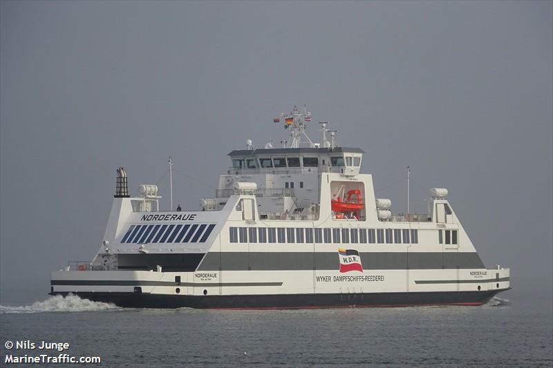 norderaue (Passenger/Ro-Ro Cargo Ship) - IMO 9796121, MMSI 211782080, Call Sign DKIF2 under the flag of Germany
