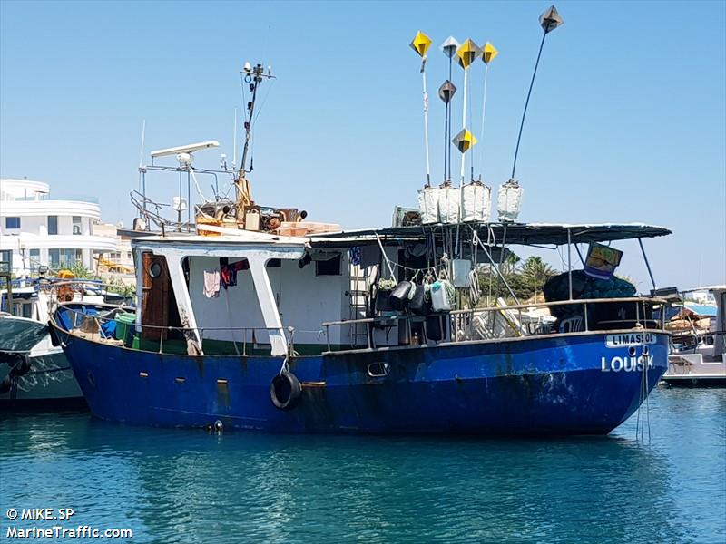 louis k (Fishing vessel) - IMO , MMSI 212610000, Call Sign P3VH8 under the flag of Cyprus