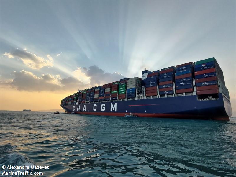 cma cgm t.jefferson (Container Ship) - IMO 9780861, MMSI 215126000, Call Sign 9HA4970 under the flag of Malta