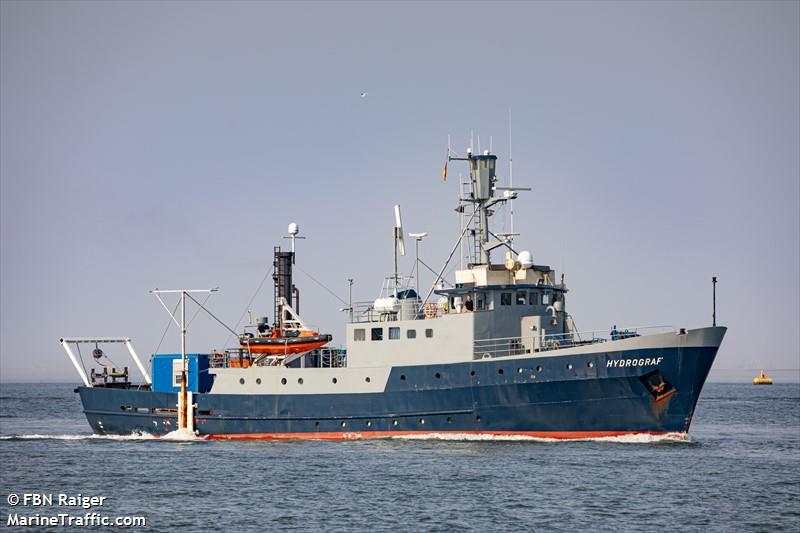 hydrograf (Research Vessel) - IMO 6724440, MMSI 218298000, Call Sign DFKL under the flag of Germany