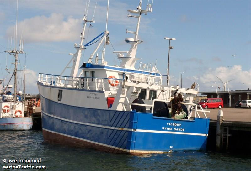 victory (Fishing vessel) - IMO , MMSI 219421000, Call Sign OZHA under the flag of Denmark