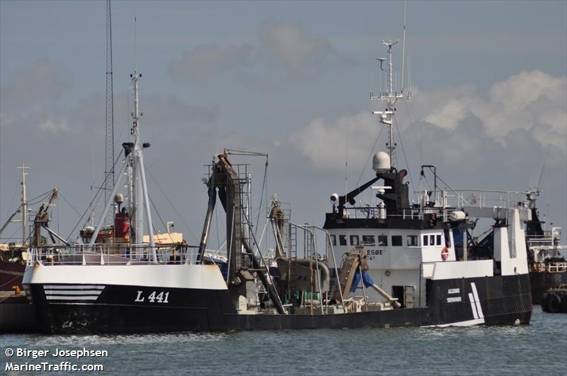 hametner senior l441 (Fishing vessel) - IMO , MMSI 219441000, Call Sign OZNL under the flag of Denmark