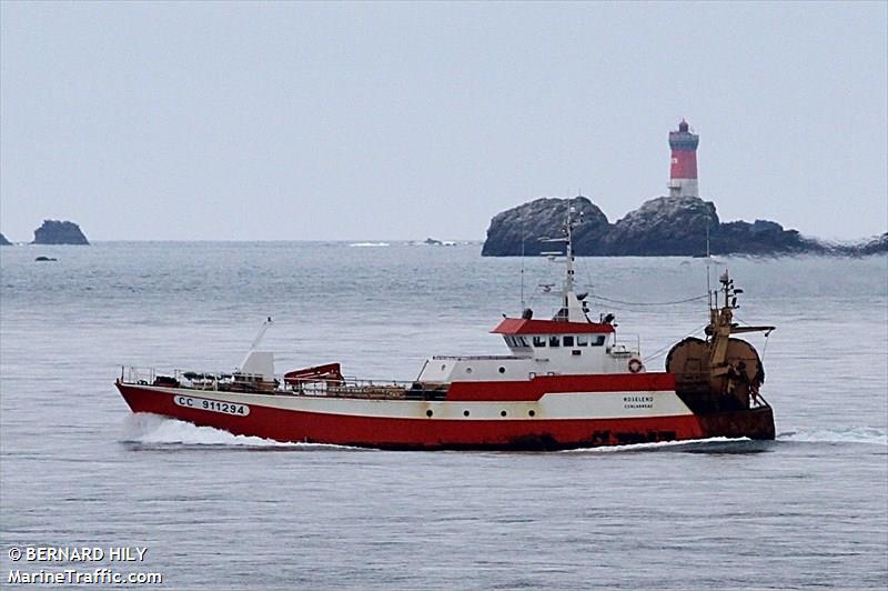 roselend (Fishing vessel) - IMO , MMSI 226105000, Call Sign FIZX under the flag of France