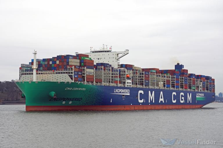 cma cgm rivoli (Container Ship) - IMO 9839193, MMSI 228397600, Call Sign FMNG under the flag of France