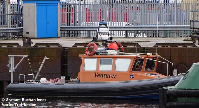 venturer (Diving ops) - IMO , MMSI 235000921, Call Sign ZQYN5 under the flag of United Kingdom (UK)