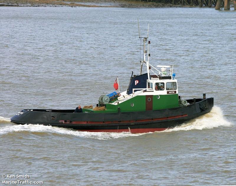 horton (Tug) - IMO , MMSI 235055709, Call Sign 2XZQ under the flag of United Kingdom (UK)