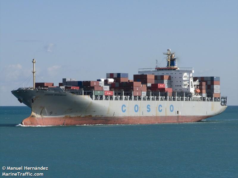 cosco shanghai (Container Ship) - IMO 9221097, MMSI 235067987, Call Sign 2BOS2 under the flag of United Kingdom (UK)
