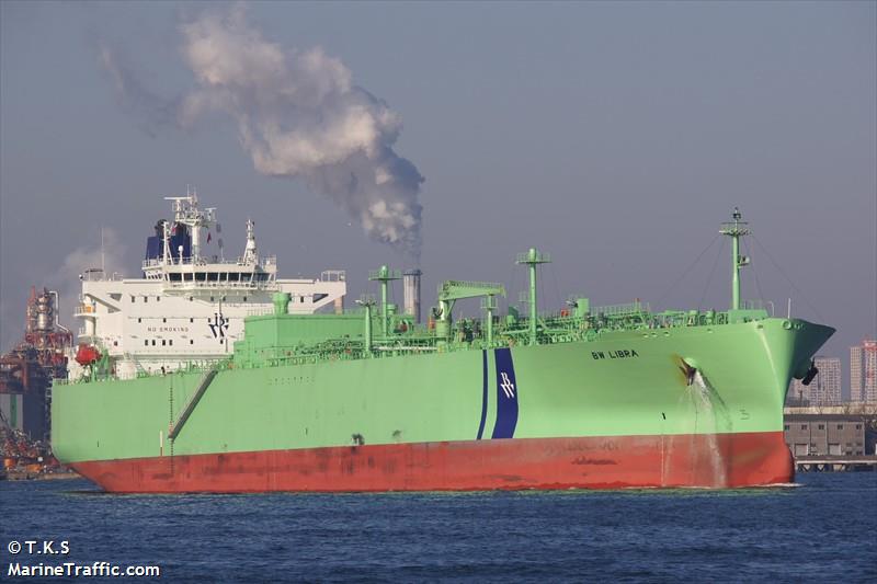 bw libra (LPG Tanker) - IMO 9719496, MMSI 235111639, Call Sign 2IPF6 under the flag of United Kingdom (UK)