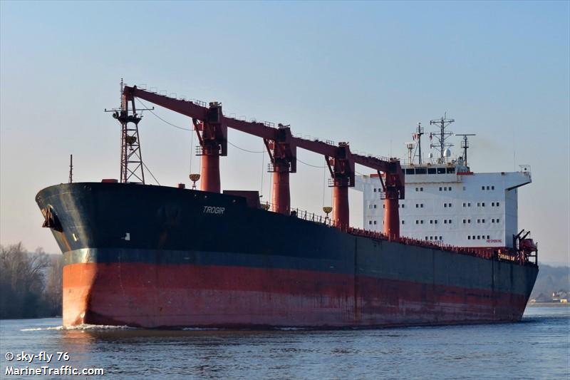 trogir (Bulk Carrier) - IMO 9222572, MMSI 238179000, Call Sign 9A7311 under the flag of Croatia