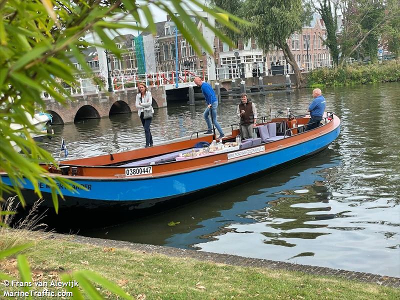 meervaarder (Passenger ship) - IMO , MMSI 244014330, Call Sign PB5897 under the flag of Netherlands