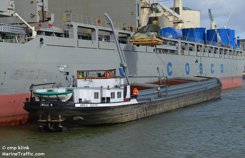 ariela (Other type) - IMO , MMSI 244670772, Call Sign PE6826 under the flag of Netherlands