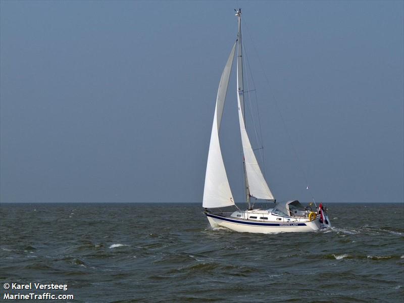 dragon lady (Sailing vessel) - IMO , MMSI 244690069, Call Sign PB6091 under the flag of Netherlands