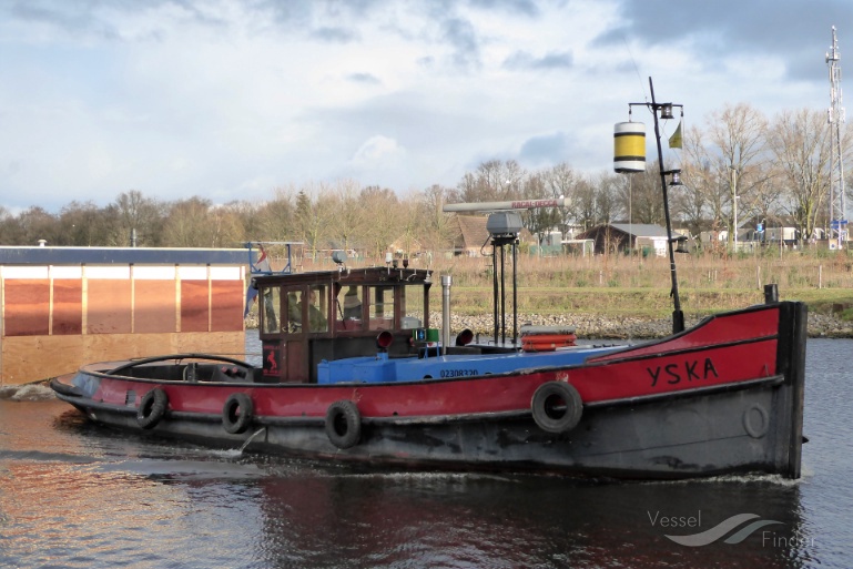 yska (Tug) - IMO , MMSI 244700541, Call Sign PE8064 under the flag of Netherlands