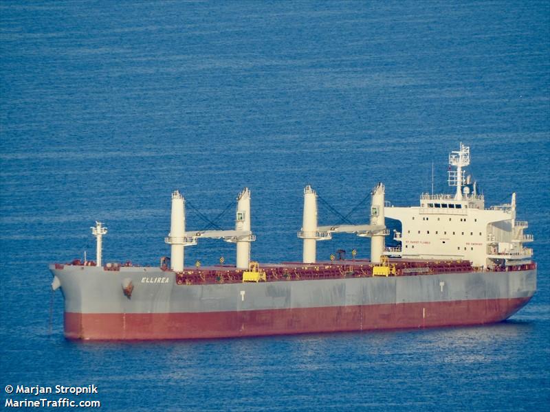 ellirea (Bulk Carrier) - IMO 9757008, MMSI 248285000, Call Sign 9HA4592 under the flag of Malta