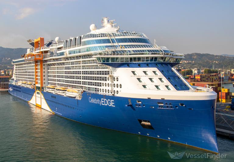 celebrity edge (Passenger (Cruise) Ship) - IMO 9812705, MMSI 248325000, Call Sign 9HA4612 under the flag of Malta