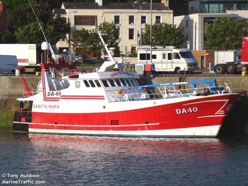 sancta maria iii (Fishing vessel) - IMO , MMSI 250003013, Call Sign EIOV9 under the flag of Ireland