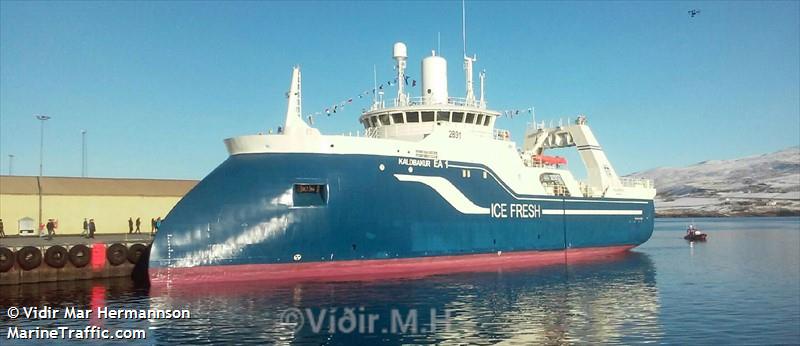 kaldbakur (Fishing Vessel) - IMO 9758208, MMSI 251357000, Call Sign TFCD under the flag of Iceland