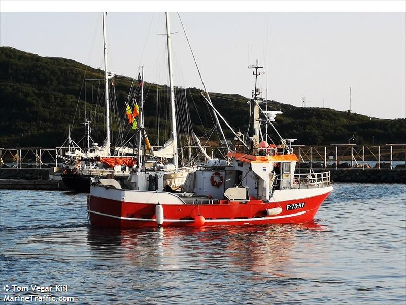 knut m (Fishing vessel) - IMO , MMSI 257039740, Call Sign LK5088 under the flag of Norway