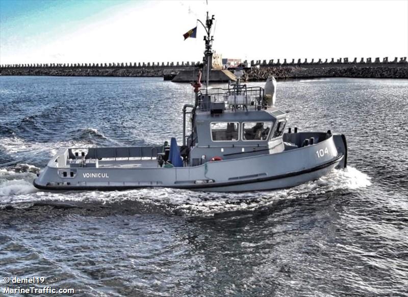 104 voinicul (Tug) - IMO , MMSI 264800078, Call Sign YQYB under the flag of Romania