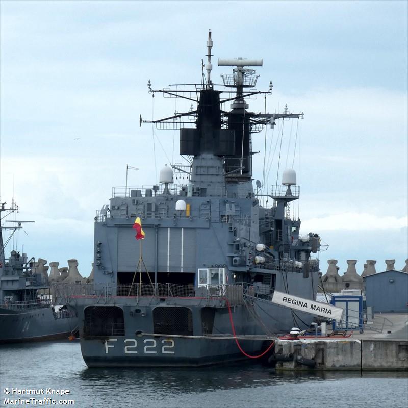 ros regina maria (Military ops) - IMO , MMSI 264800091, Call Sign YQYN under the flag of Romania