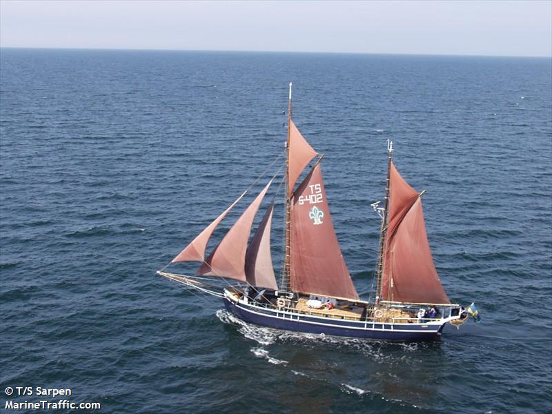 sarpen (Sailing vessel) - IMO , MMSI 265330000, Call Sign SILJ under the flag of Sweden