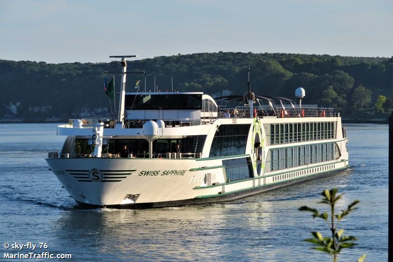 swiss saphire (Passenger ship) - IMO , MMSI 269057270, Call Sign HE7270 under the flag of Switzerland