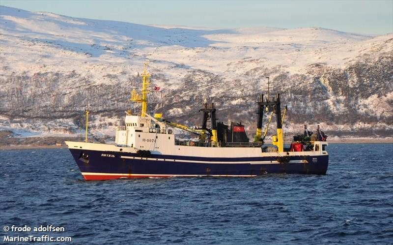 vityaz (Fishing Vessel) - IMO 8606654, MMSI 273437550, Call Sign UBAK under the flag of Russia