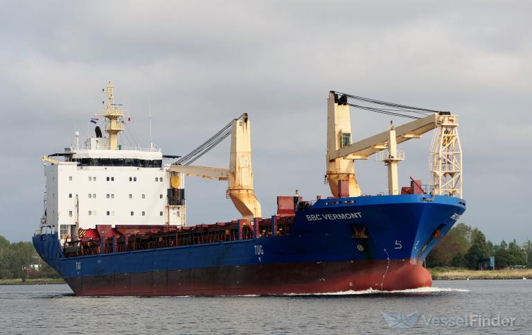 bbc vermont (General Cargo Ship) - IMO 9357236, MMSI 305160000, Call Sign V2DB5 under the flag of Antigua & Barbuda